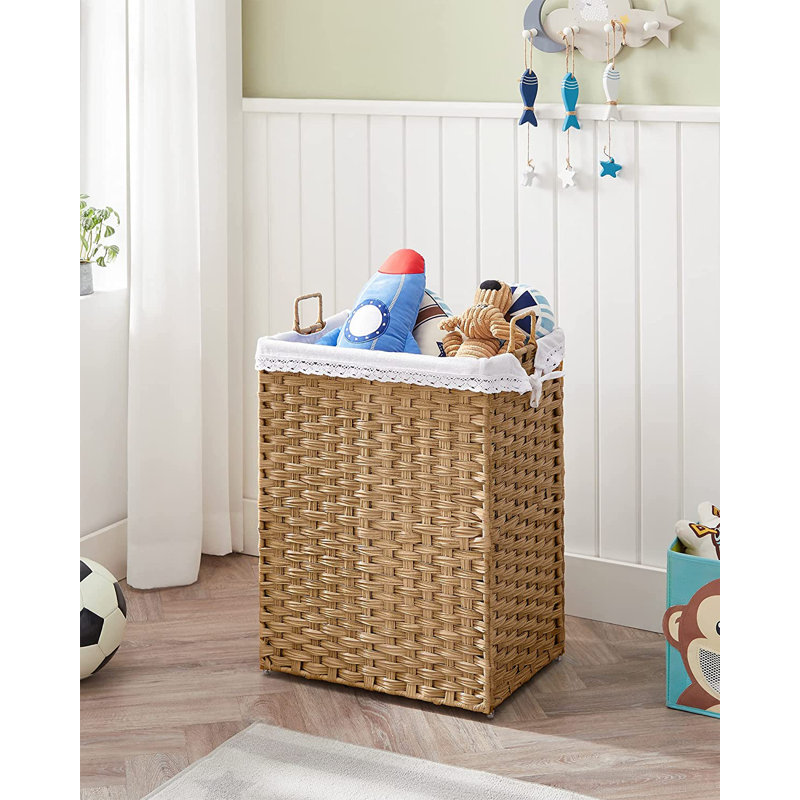 Bay Isle Home Freestanding Clothes Hamper Laundry Basket Wayfair